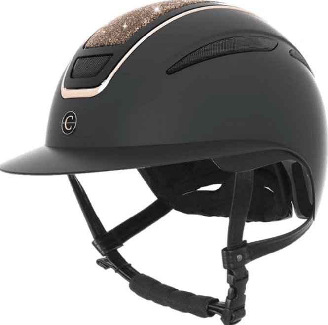 Hovedbilde Ridehjelm Elite Polo Rosegull