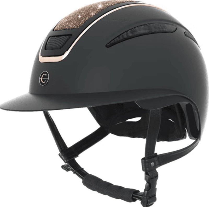 Ridehjelm Elite Polo Rosegull